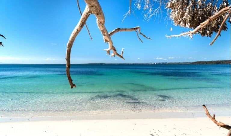 Crystal clear waters of Jervis Bay
