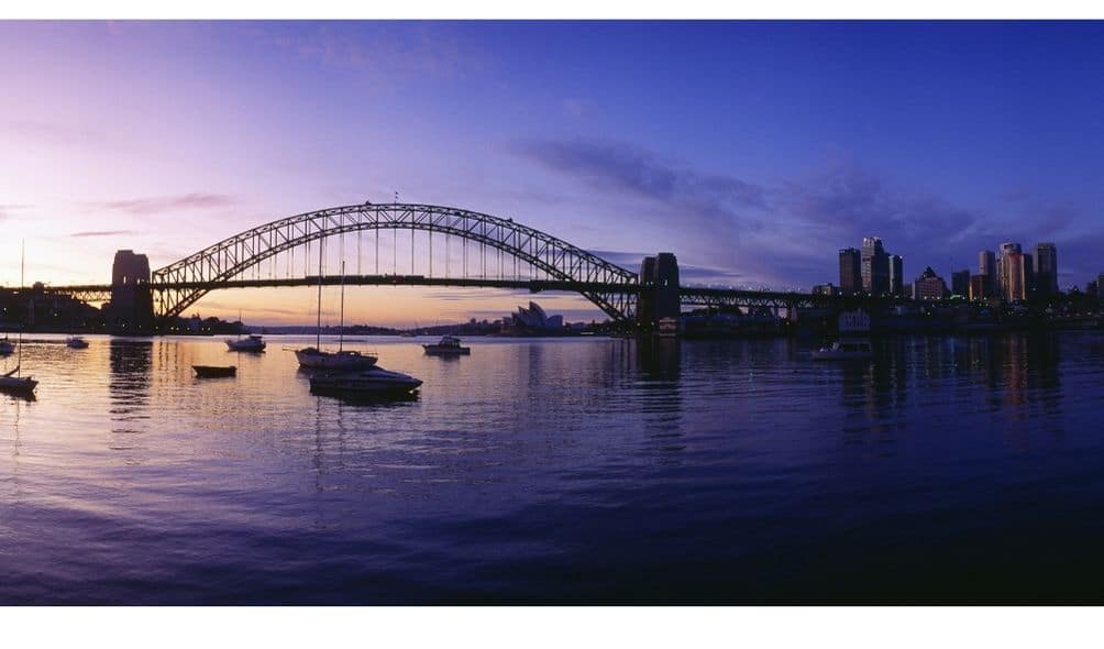 Glamping near Sydney with views of Sydney Harbour Bridge