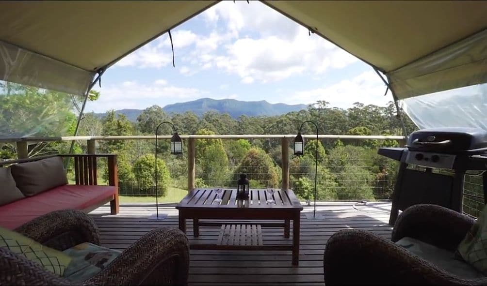 Silk Pavilions Luxury Tents, Mount Burrell