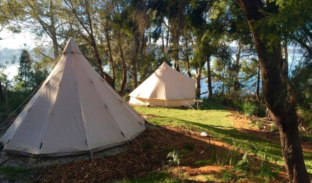 Wingtons Glamping, Tamar Valley