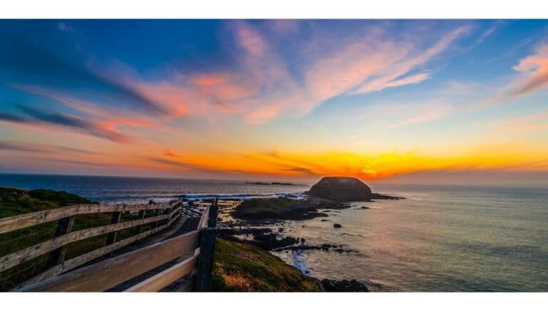 Phillip Island sunset, Victoria