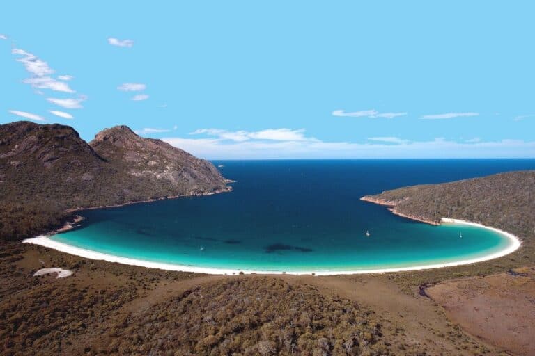 Wineglass bay. Tasmania